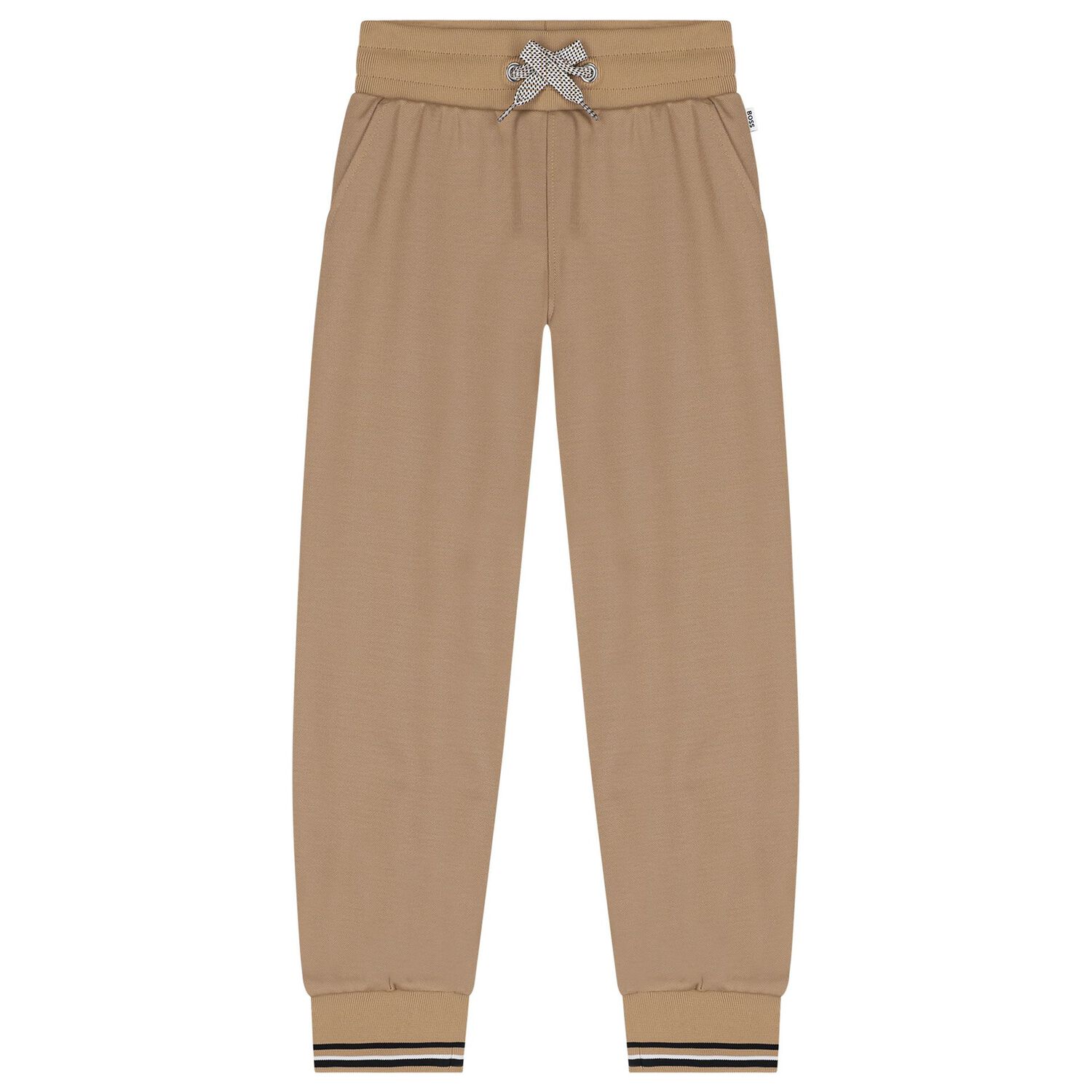 بدله رياضيه اولاد بالشعار باللون البيج, 2, hi-res image number null