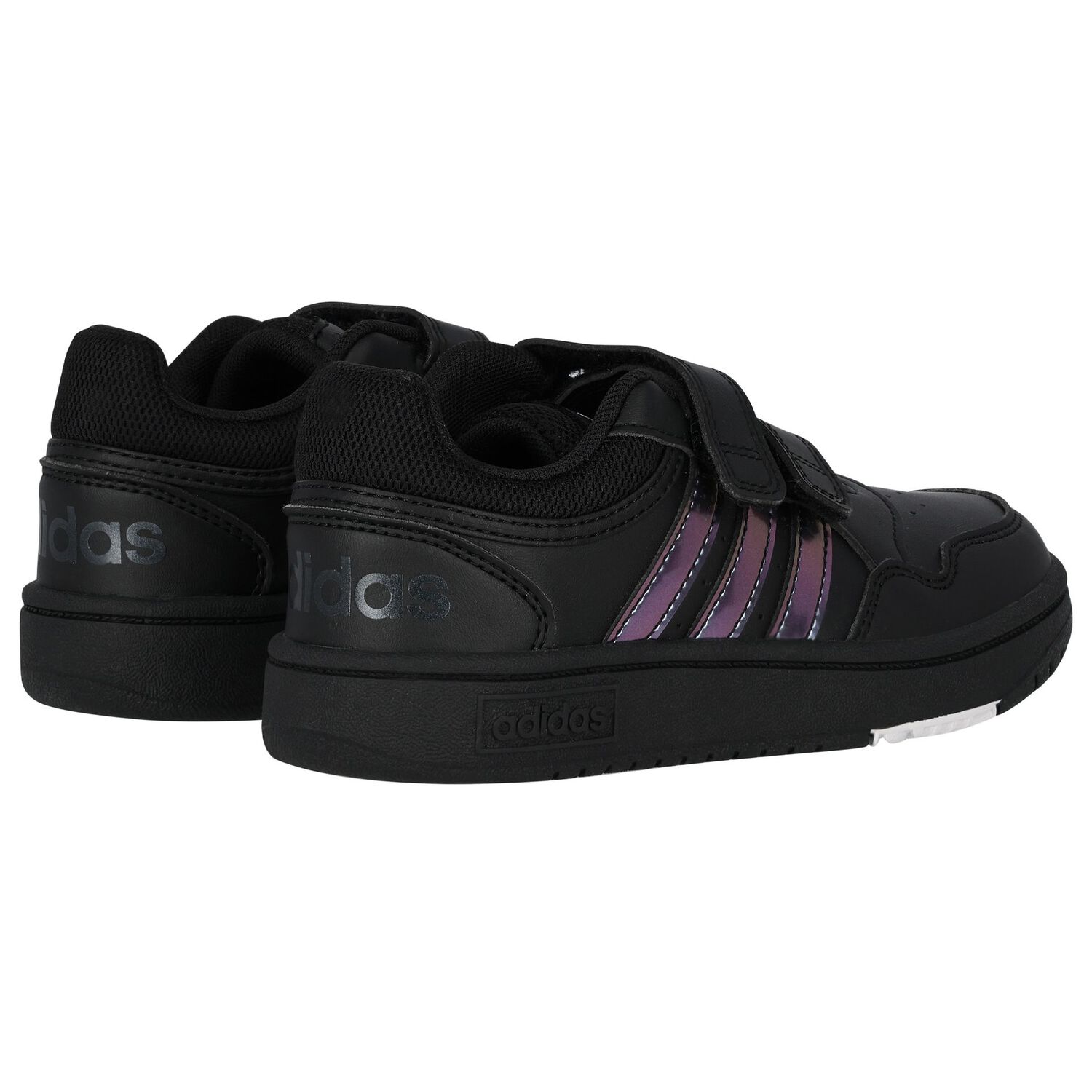 Black Hoops 3.0 Logo Trainers, 1, hi-res image number null