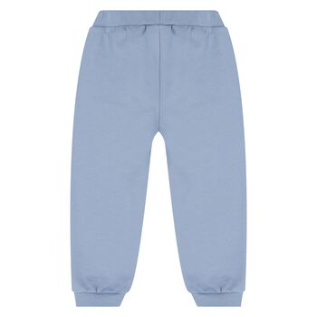 Baby Boys Ivory & Blue Tracksuits ( 2 Pack )
