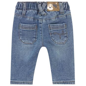 Baby Boys Blue Denim Jeans, 1 Baby Boys Blue Denim Jeans