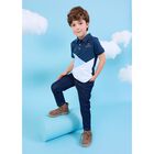 Boys Navy Blue Denim Jeans, 1, hi-res