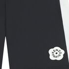 Girls Black Logo Cycling Shorts, 1, hi-res