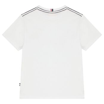 Boys White Whale T-Shirt