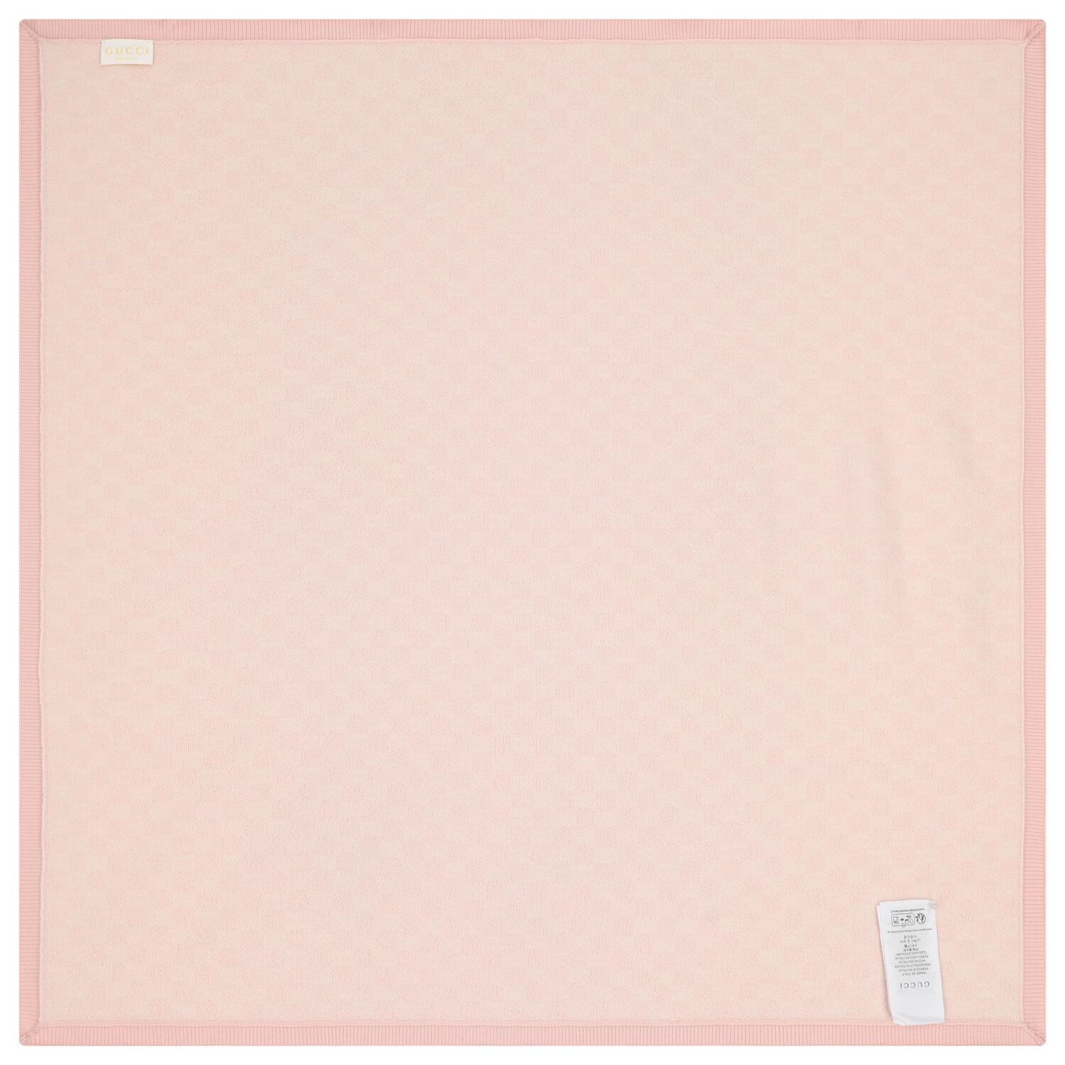 Baby Girls Pink GG Logo Blanket, 4, hi-res