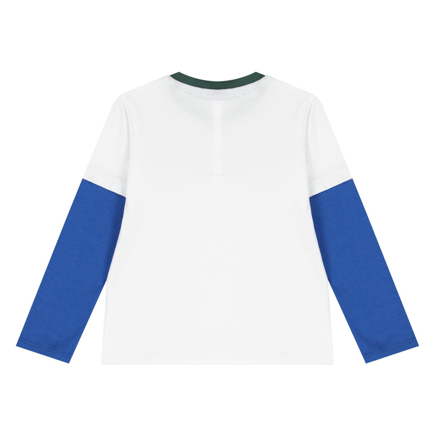 طقم بنطلون باللون الأبيض والاخضر للأولاد, 1, hi-res