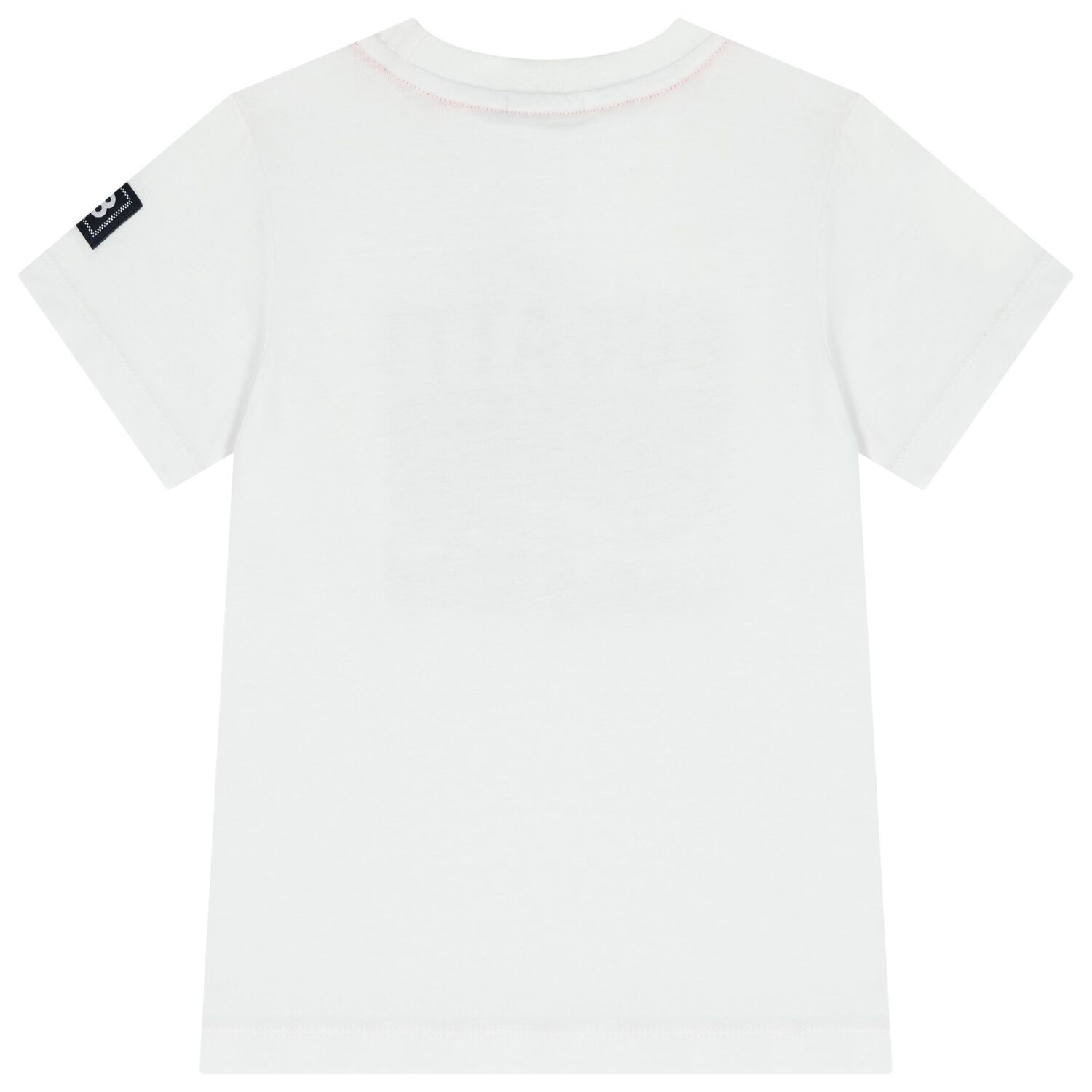Boys White Logo T-Shirt, 2, hi-res