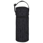 حقيبة تغيير حفاضات بالشعار باللون الأسود للأطفال, 1, hi-res