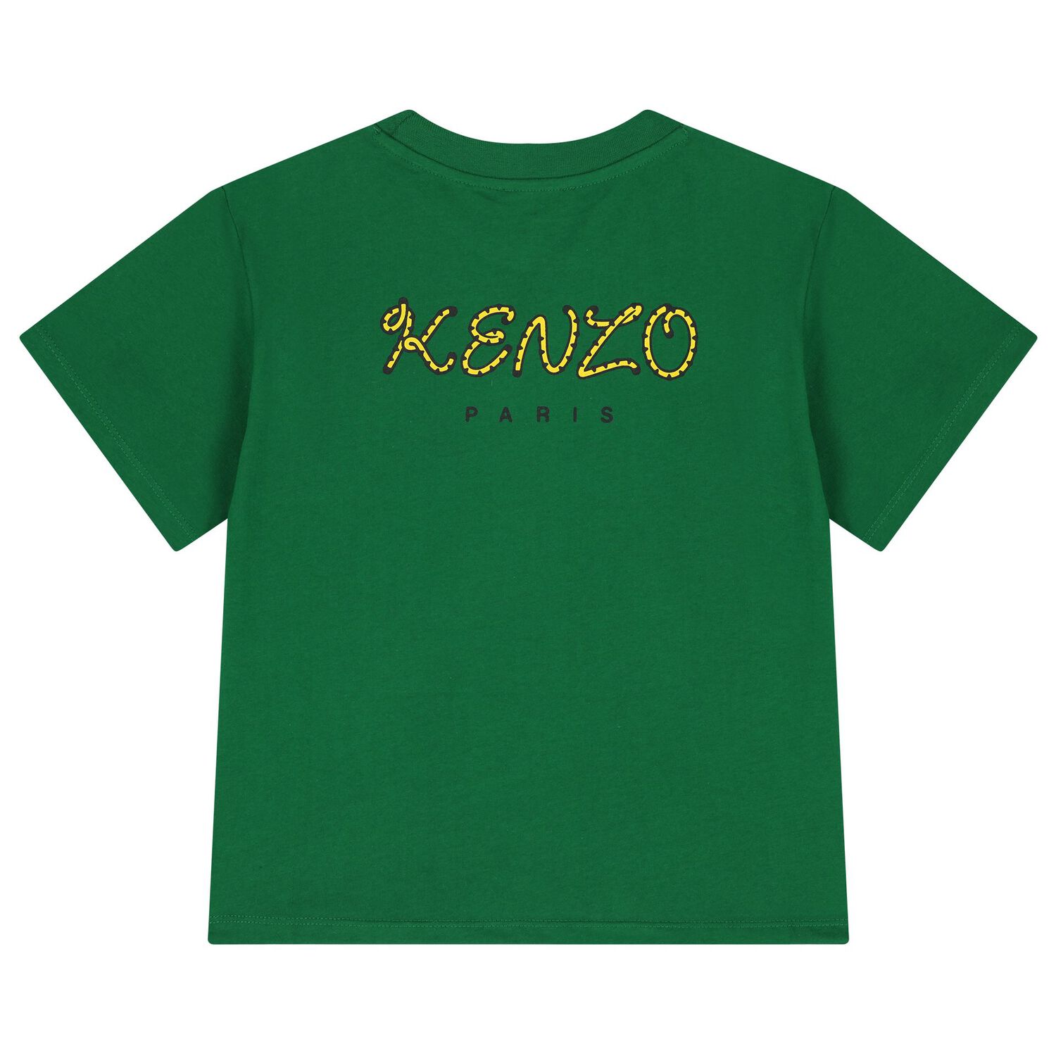 Boys Green Tiger Logo T-Shirt, 1, hi-res