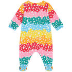 Baby Girls Multi-Colored Floral Babygrow, 1, hi-res