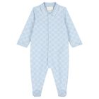 Baby Boys Blue GG Logo Babygrow Gift Set, 1, hi-res