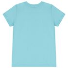 Boys Blue Logo T-Shirt, 4, hi-res
