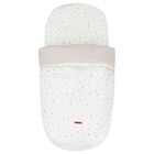 Ivory & Beige Floral Baby Nest, 1, hi-res