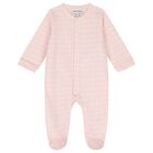 Baby Girls Pink Logo Babygrow Gift Set, 2, hi-res