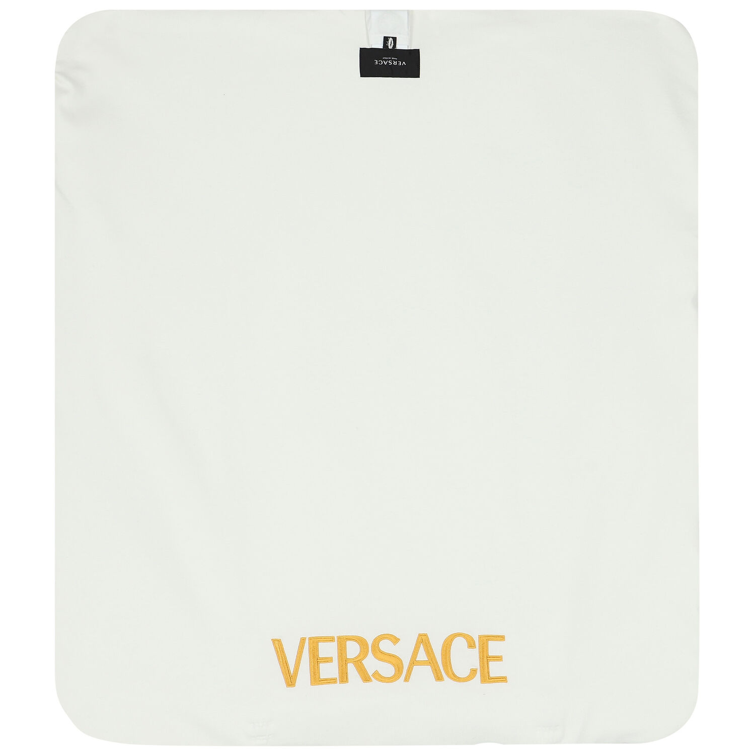 بطانية بالشعار باللون العاجى والذهبى, 1, hi-res