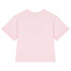 Girls Pink Logo T-Shirt, 2, hi-res