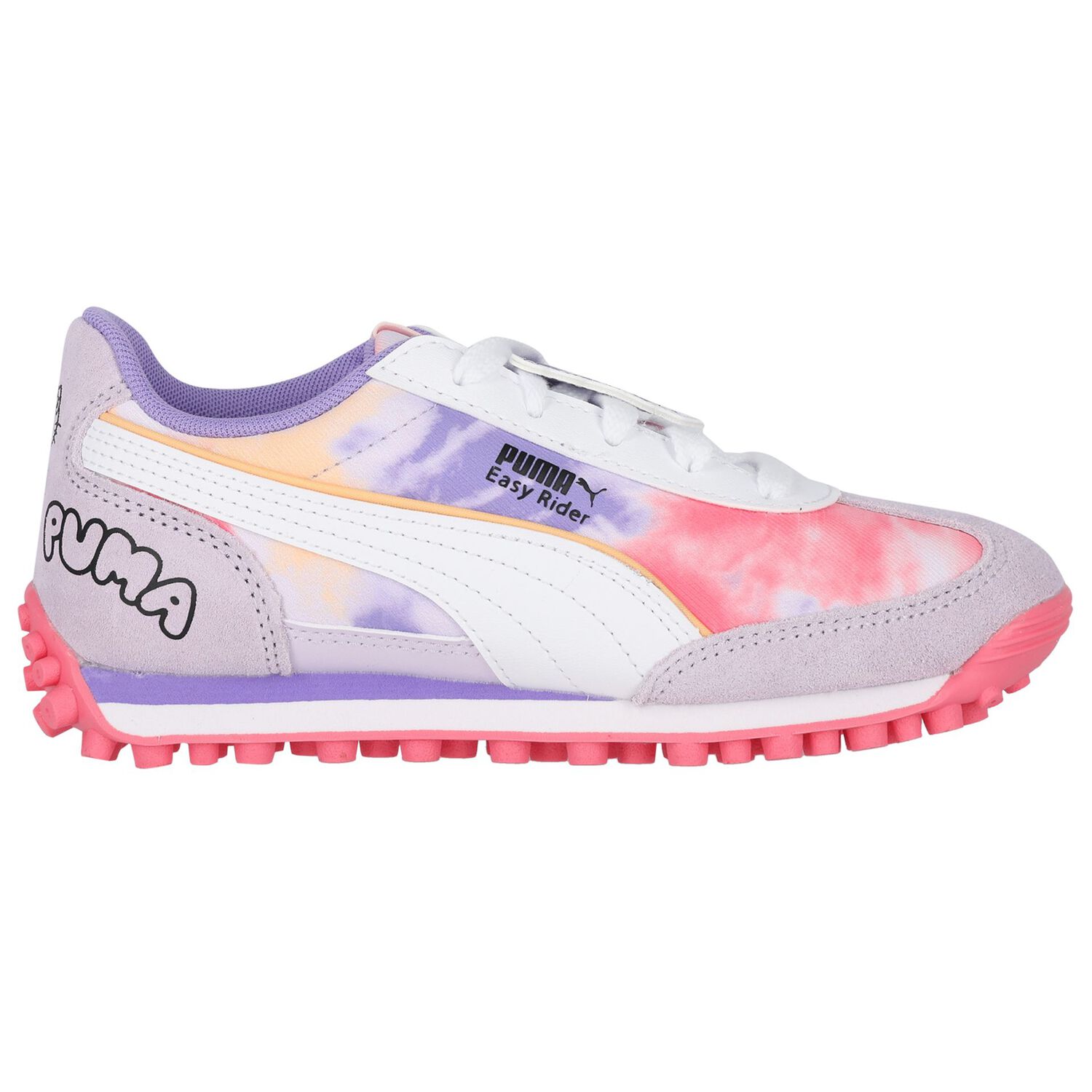 حذاء رياضي بنات سهل الارتداء  باللون الوردي والأرجواني, 1, hi-res