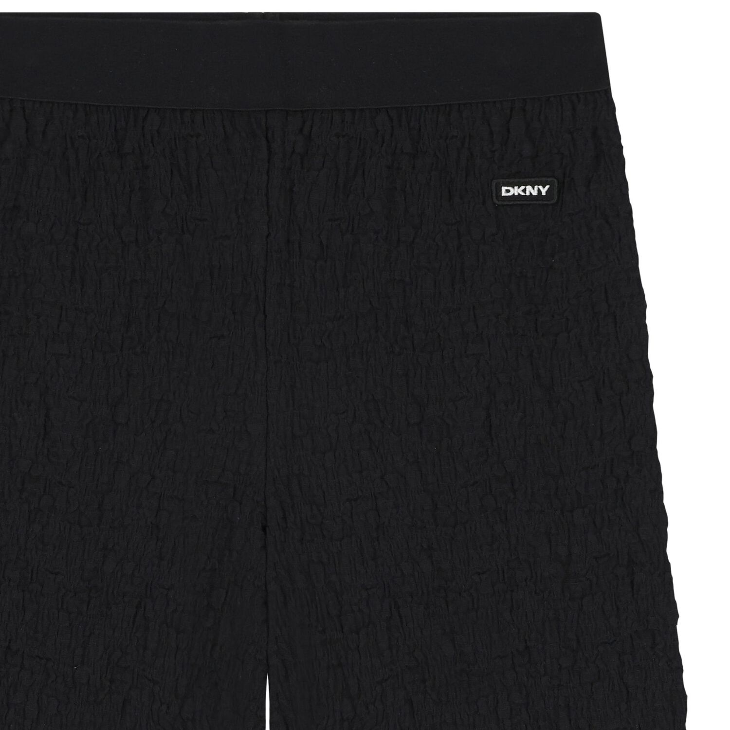 بنطلون بنات بالشعار باللون الأسود, 1, hi-res image number null