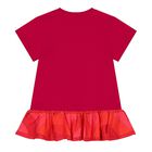 Younger Girls Red Logo Dress, 1, hi-res