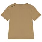 Boys Khaki Logo T-Shirt, 1, hi-res