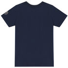 Boys Navy Logo T-Shirt, 1, hi-res