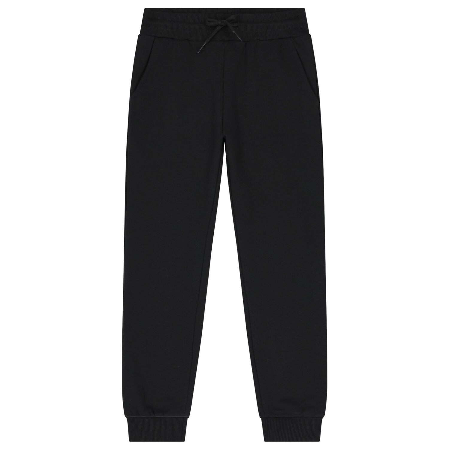 Boys Black Joggers, 2, hi-res