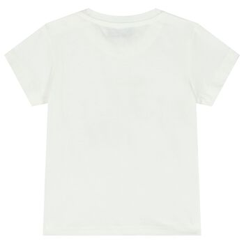 Ivory Teddy Bear Logo T-Shirt