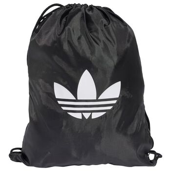 Black Trefoil Logo Gym Sack