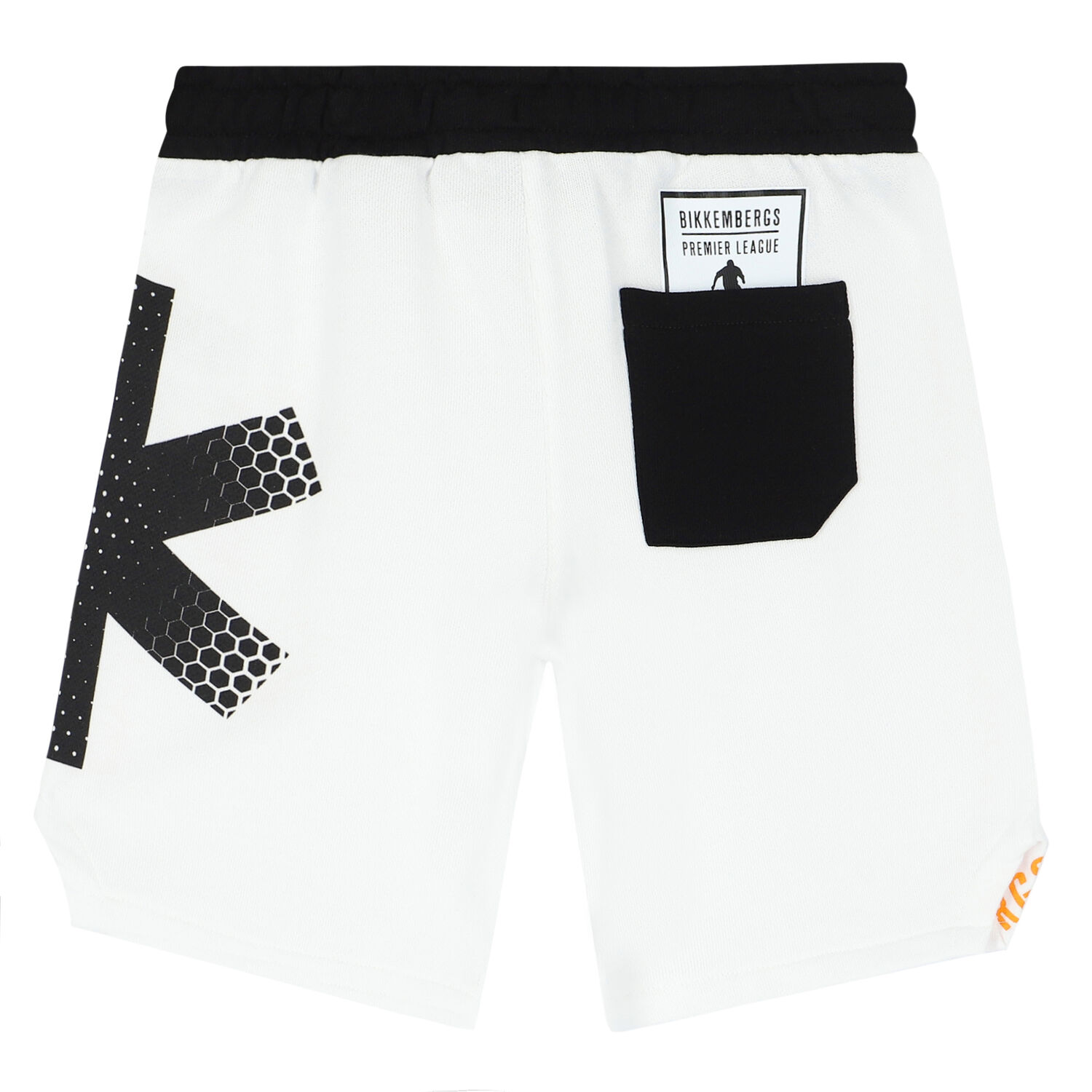Boys White Logo Shorts, 1, hi-res image number null