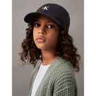 كاب بالشعار باللون الاسود, 1, hi-res