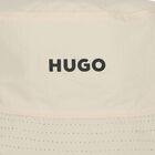 قبعة دلو قابلة للعكس باللونين الأسود والبيج للأولاد, 1, hi-res