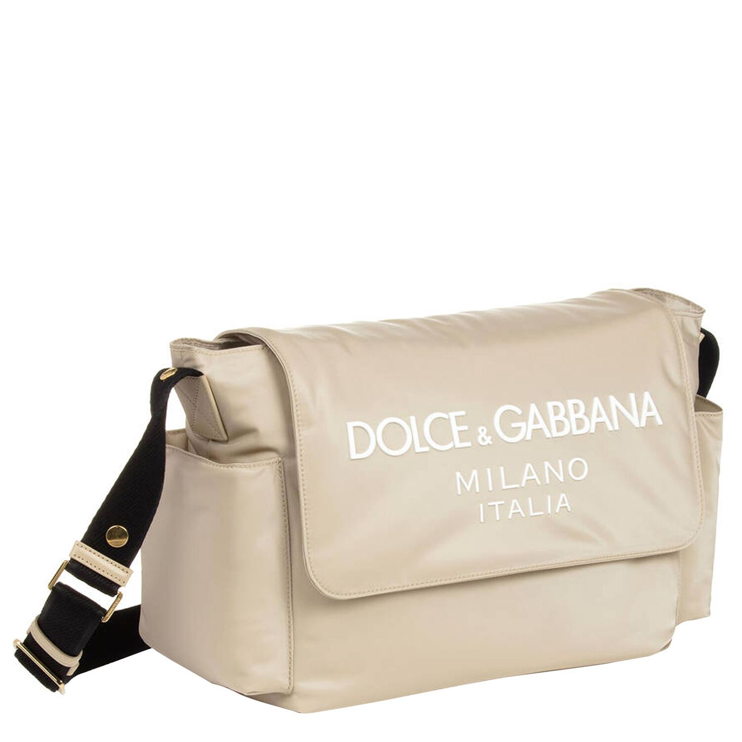 حقيبة تغيير للأطفال باللونين البيج والأبيض, 2, hi-res