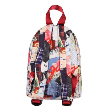 Younger Boys Multi-Coloured Logo Backpack