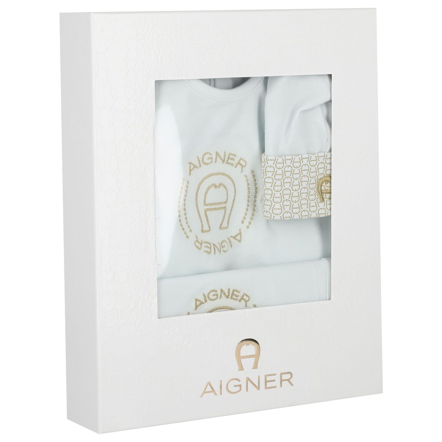 طقم هديه افرول و قبعه ومريله بالشعار للاولاد باللون الازرق والذهبي , 1, hi-res