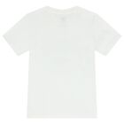 تيشيرت بالشعار باللون الأبيض, 1, hi-res