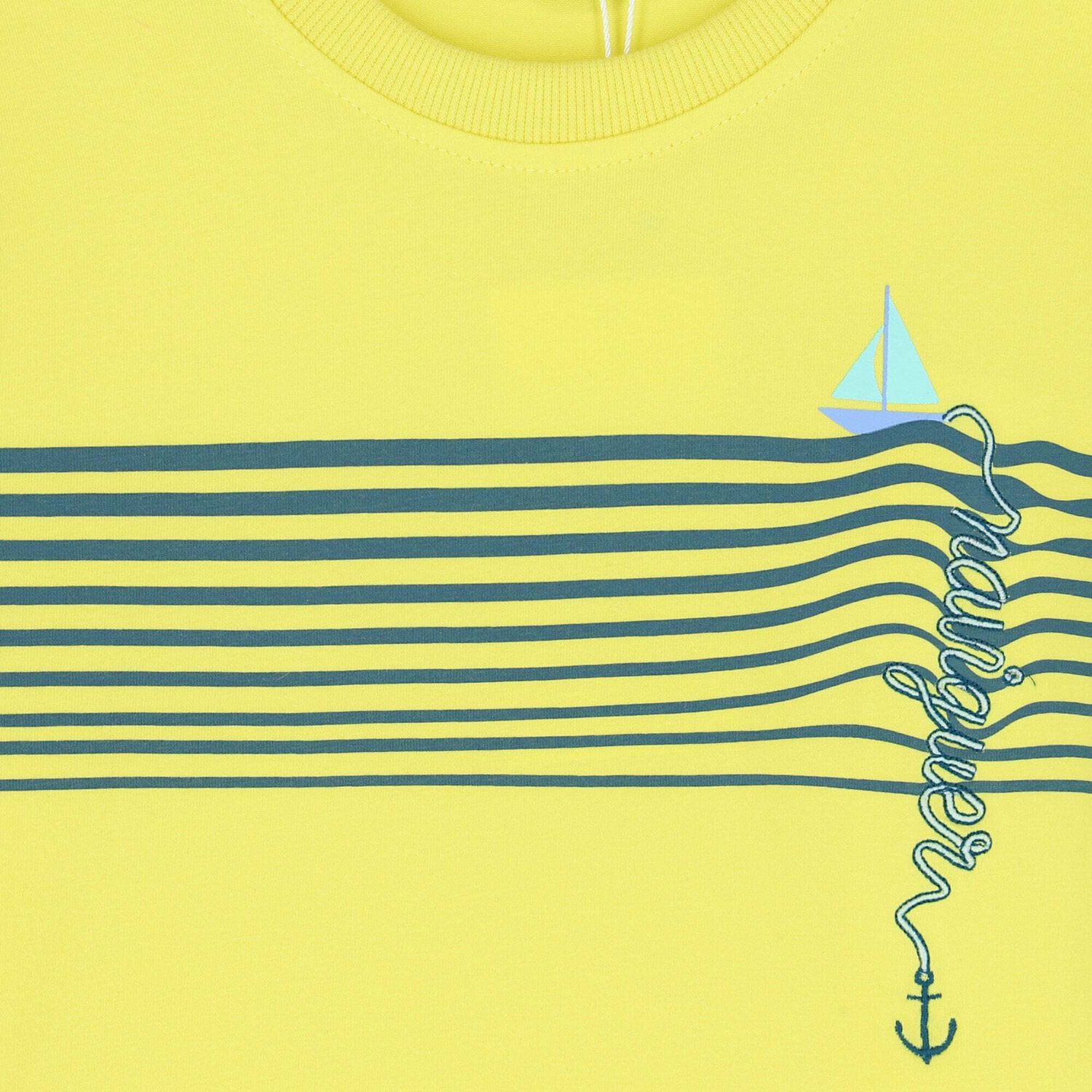 Boys Yellow Logo T-Shirt, 1, hi-res image number null