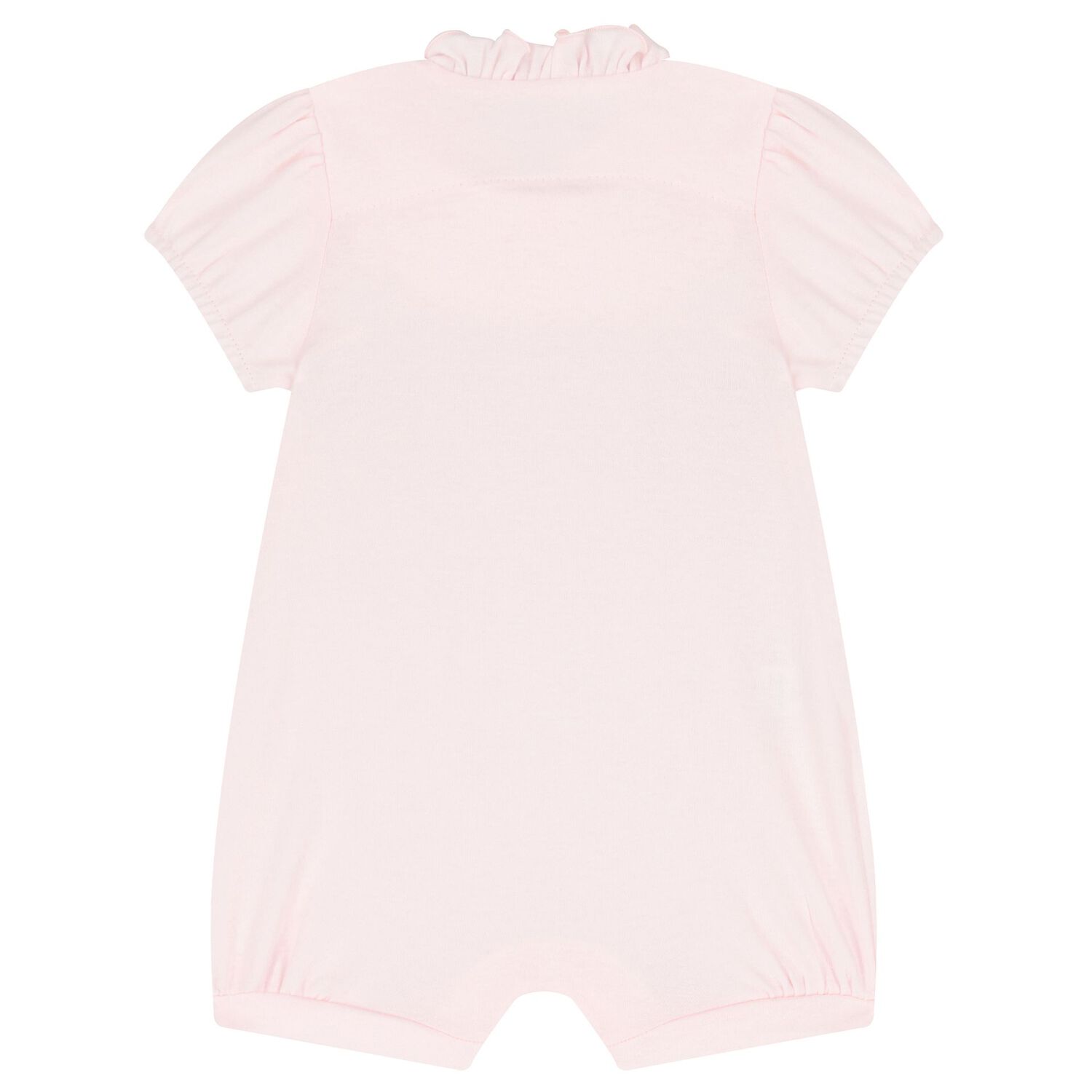 Baby Girls Pink Floral Romper, 1, hi-res