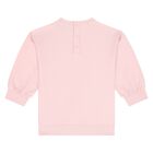 Younger Girls Pink Crossbody Bag Sweatshirt, 1, hi-res