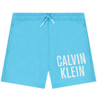 Boys Aqua Logo Swim Shorts, 2, hi-res