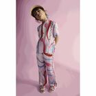 Girls Multi-Coloured Iride Trousers, 1, hi-res