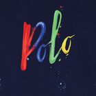 تيشيرت أولاد بالشعار باللون الكحلي, 1, hi-res