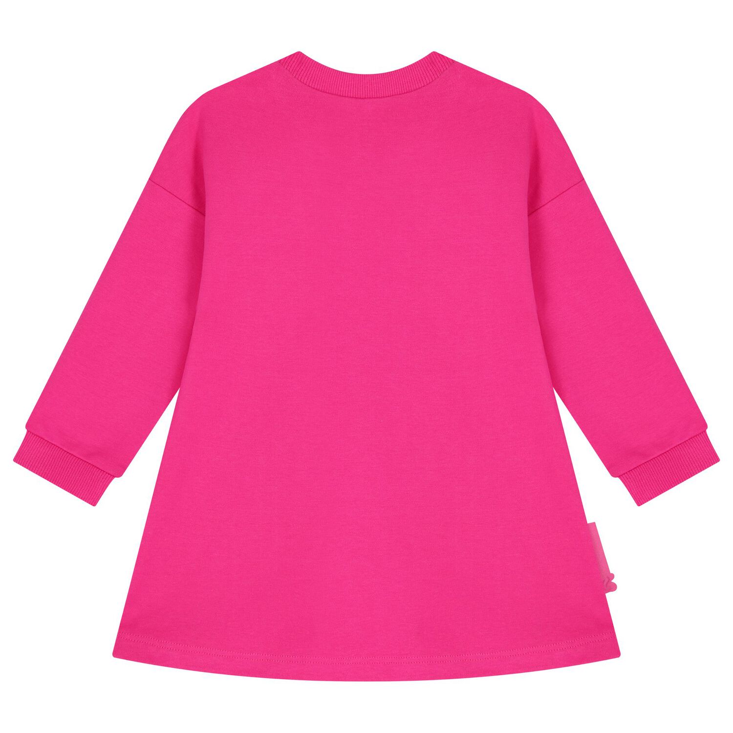 Girls Pink Flower Dress Set, 1, hi-res