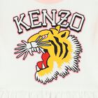 فستان بنات بطبعة النمر باللون العاجى, 1, hi-res