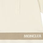 فستان بولو بشعار عاجي للبنات, 1, hi-res