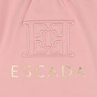 Younger Girls Pink Logo Sweatshirt Dress, 2, hi-res