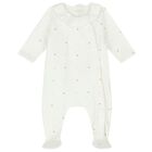 Baby Girls Pink & Ivory Logo Babygrows ( 2-Pack ), 1, hi-res