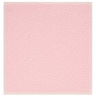 بطانية بنات بالشعار محبوكة باللون الوردى, 1, hi-res