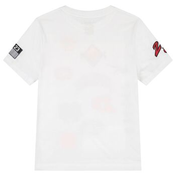 Boys White Jordan Logo T-Shirt