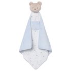Baby Boys Beige & Blue Doudou Comforter, 2, hi-res