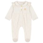 أفارول بنات بطبعة قلب باللون العاجي, 1, hi-res