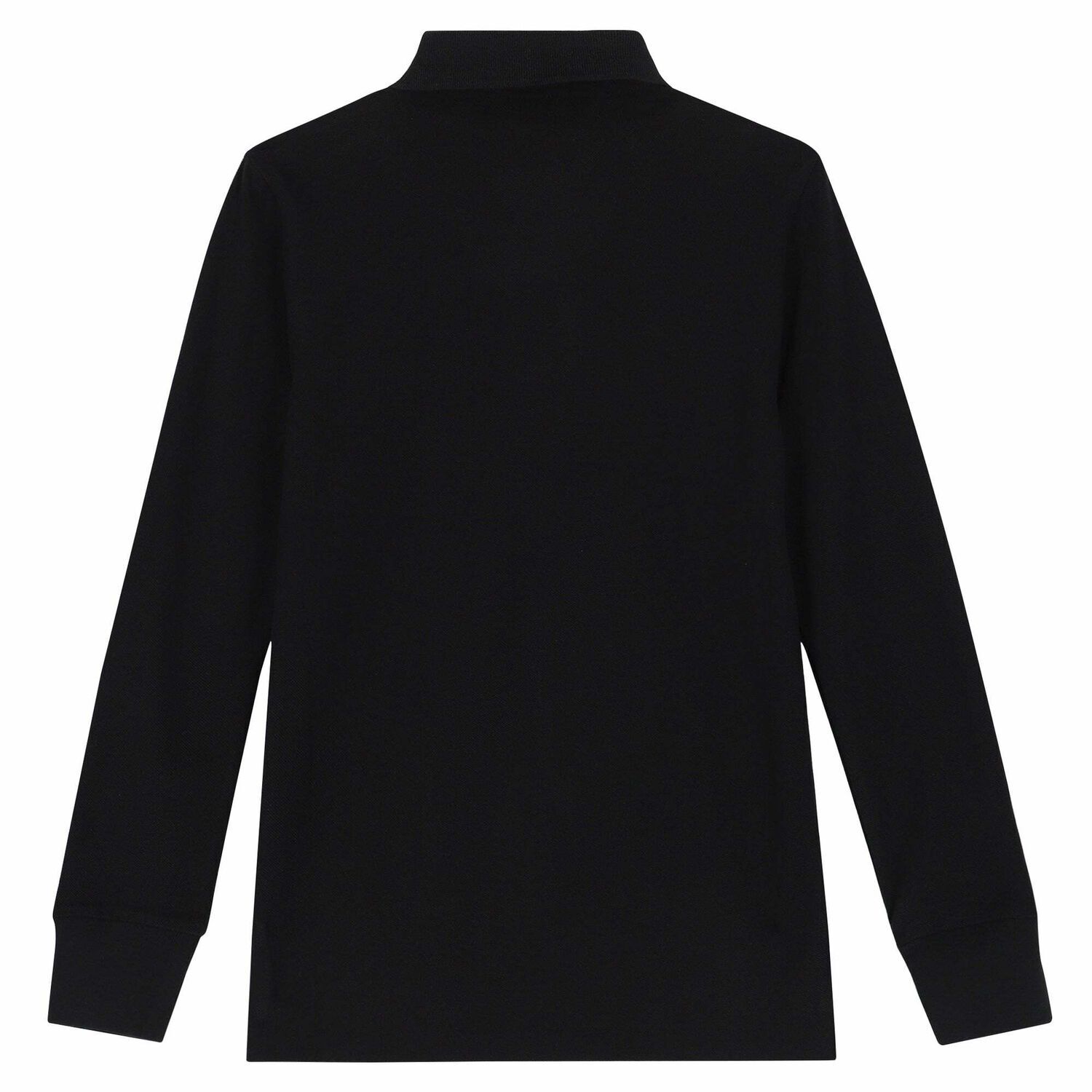 Boys Black Logo Polo Shirt , 2, hi-res image number null